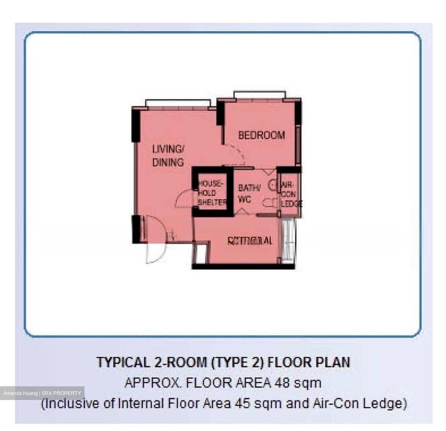 Blk 222A Matilda Edge (Punggol), HDB 2 Rooms #581919351